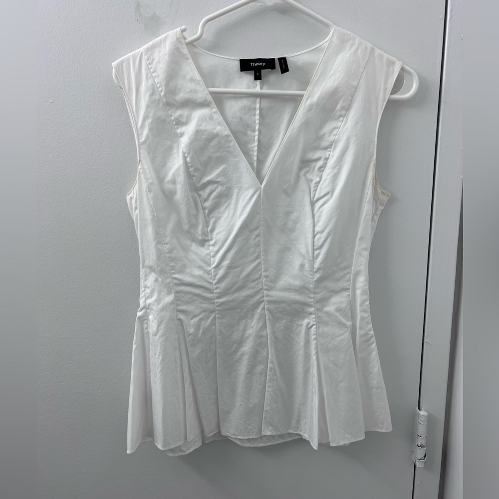 Theory Peplum Top